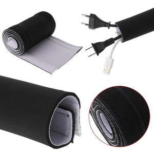 Wire - Elastic Neoprene  Velcro protection cover synthetic rubber foam