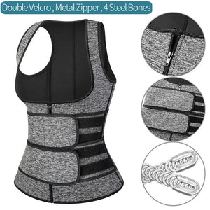 Body Shaping -Black /Grey Women Thick Neoprene Waist Trainer shapewear